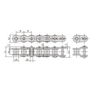 kmetijske valjčne verige