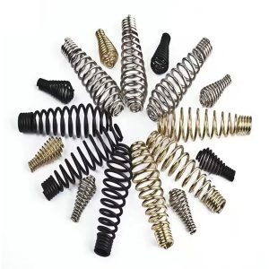 Žar za peko na žaru iz nerjavečega jekla z ročajem in kompresijsko vzmetjo