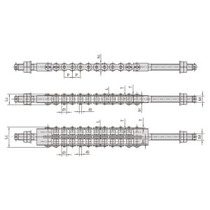 veriga za parkiranje avtomobilov