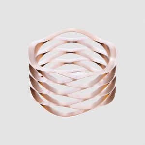 večzvitne valovne vzmeti brez podložk na koncih