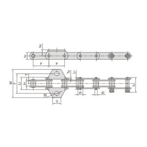 O-ring veriga za kmetijske stroje