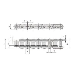 O-ring veriga za motorno kolo