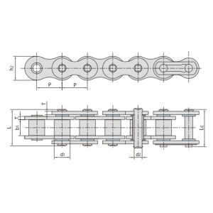 O-Ring valjčna veriga