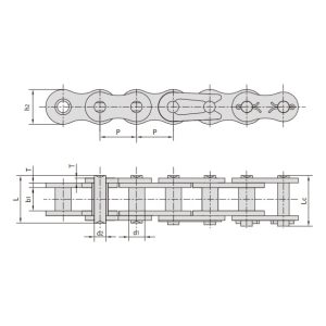 veriga za dvigovanje brez valjev