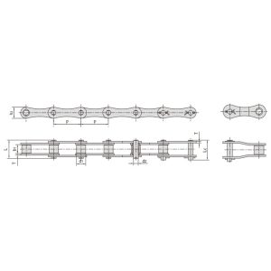 Jeklena kmetijska veriga tipa S