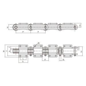 veriga za sladkorni stroj