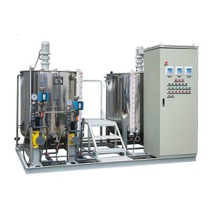 naprava za predobdelavo surove vode in doziranje krožne vode