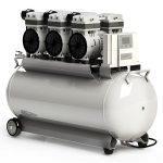 zobni električni kompresor brez olja