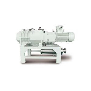 suha, brez olja, rotacijska vijakova vakuumska črpalka