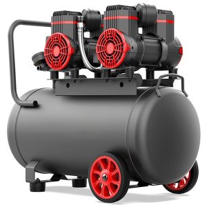 dvojni glavi kompresor brez olja