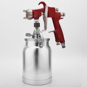 barvna brizgalka ustvari nekoliko debelejši sloj barve