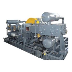 na drsniku nameščen batni kompresor